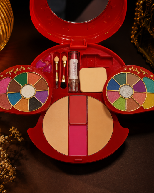 KMES Oval Makeup Kit with Mirror