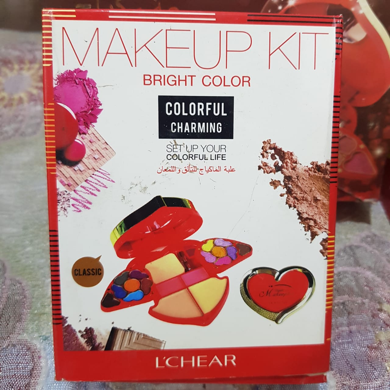 L'CHEAR Makeup Kit with Mirror