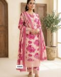 Embroidered Lawn 3 Piece Suit