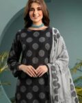 Maria B Airjet Slub Lawn 3 Piece Suit – Fully Digital Printed Unstitched Collection