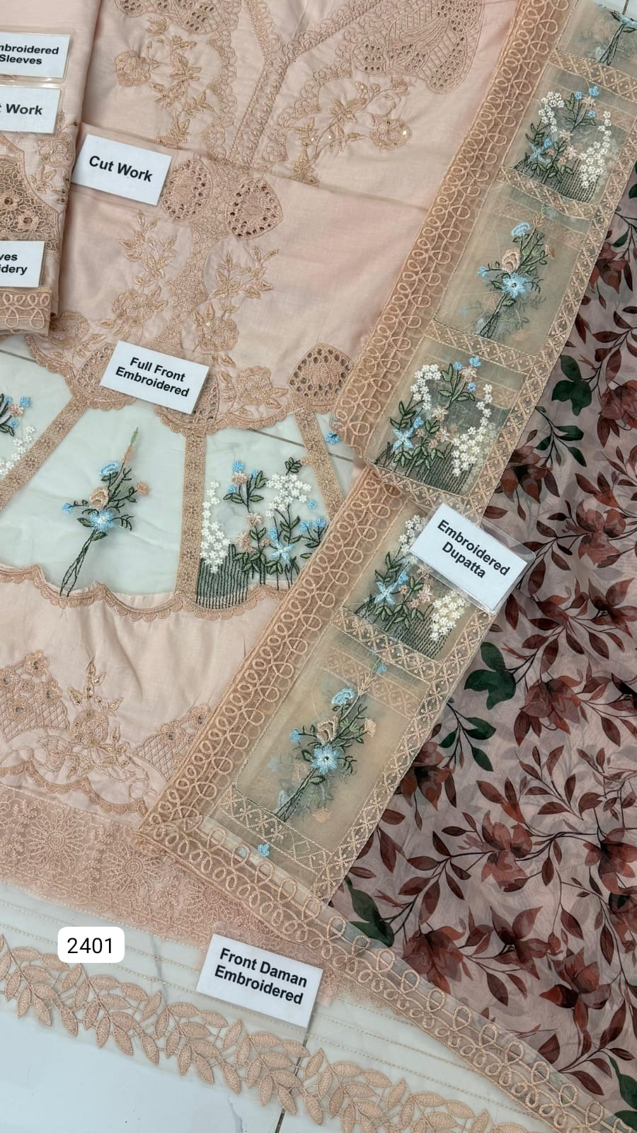 Chikankari Embroidered Lawn