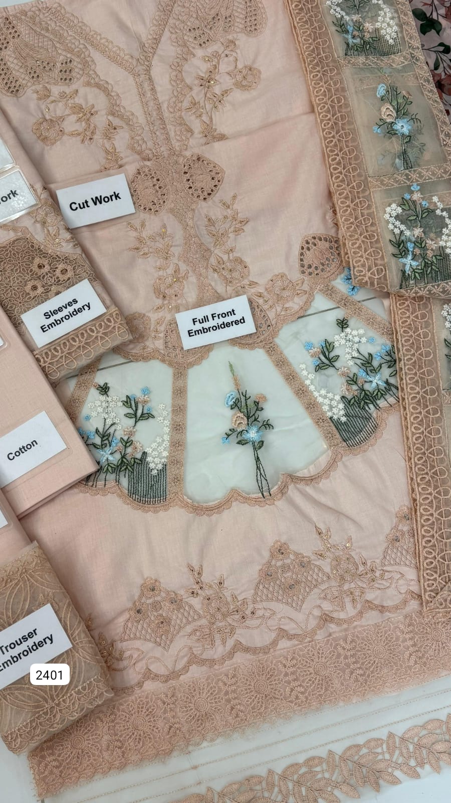 Chikankari Embroidered Lawn
