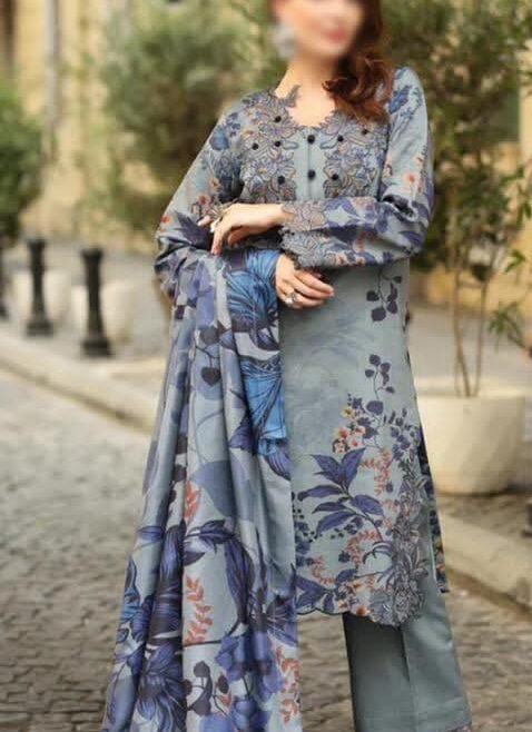 Lawn 3 Piece Suit