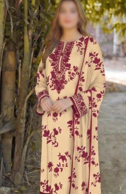 Lawn 3 Piece Suit
