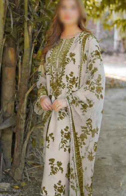 Lawn 3 Piece Suit