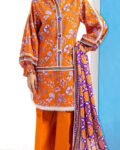 Unstitched Lawn 3 Piece Suit