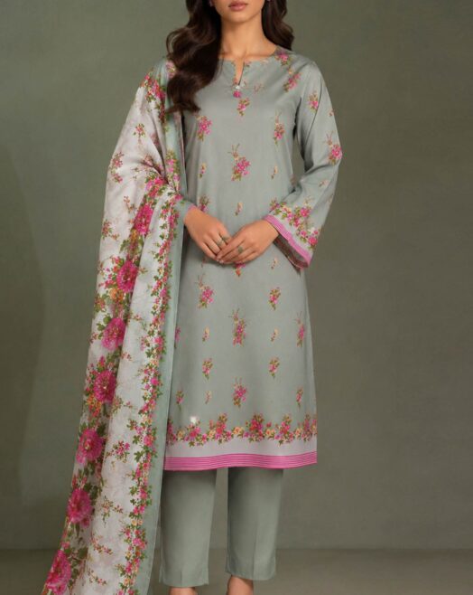 Lawn 3 Piece Suit
