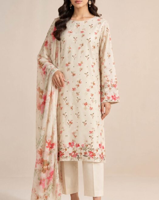 3-Piece Lawn Suit