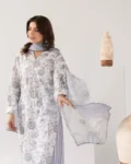 Stitched 3 Piece Digital Print Dress