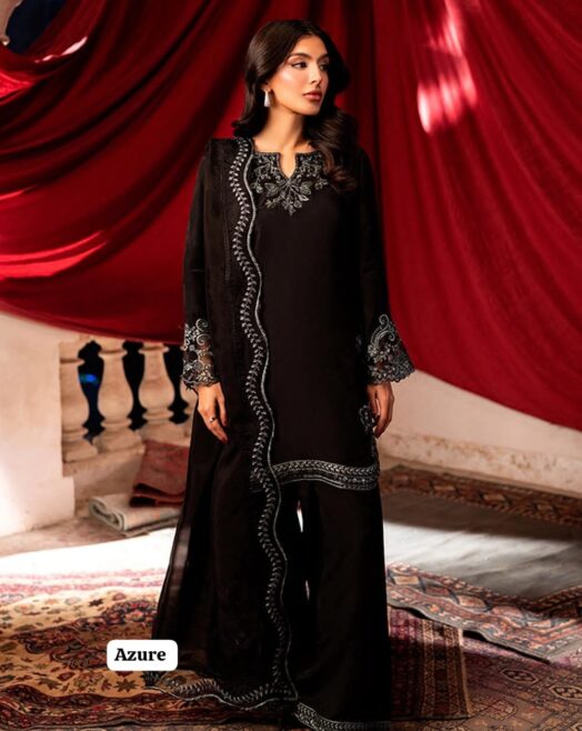 Chiffon 3 Piece Suit