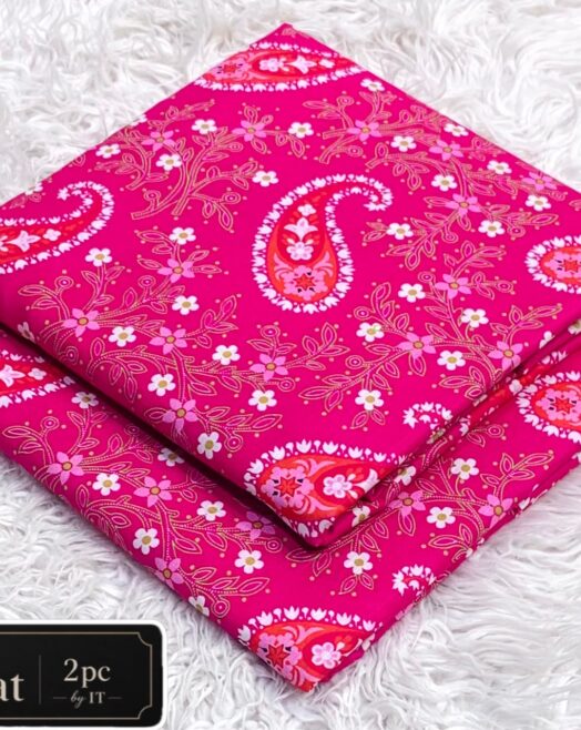 Printed Khaddar 2 Piece Suit