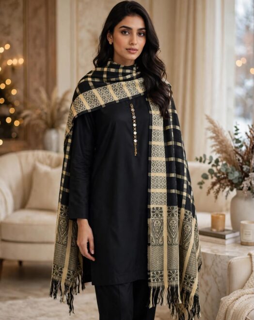 Unstitched 3 Piece Solid Dyed Dhanak Suits Collection